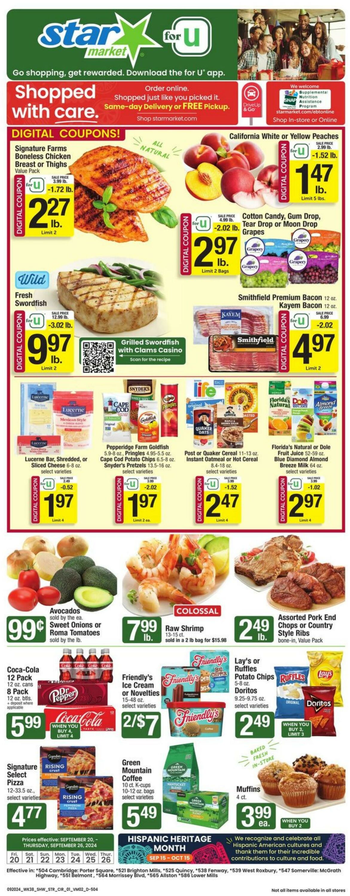 Weekly ad Star Markets 09/20/2024 - 09/26/2024