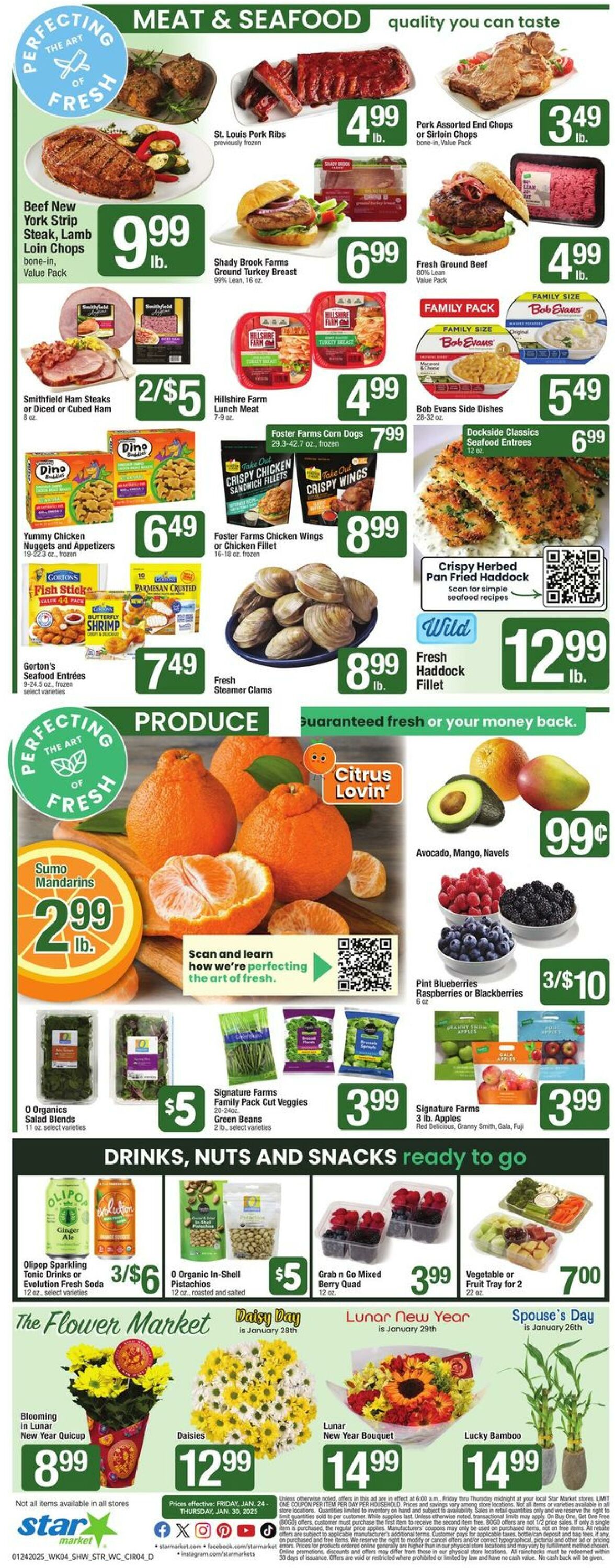 Weekly ad Star Markets 01/24/2025 - 01/30/2025