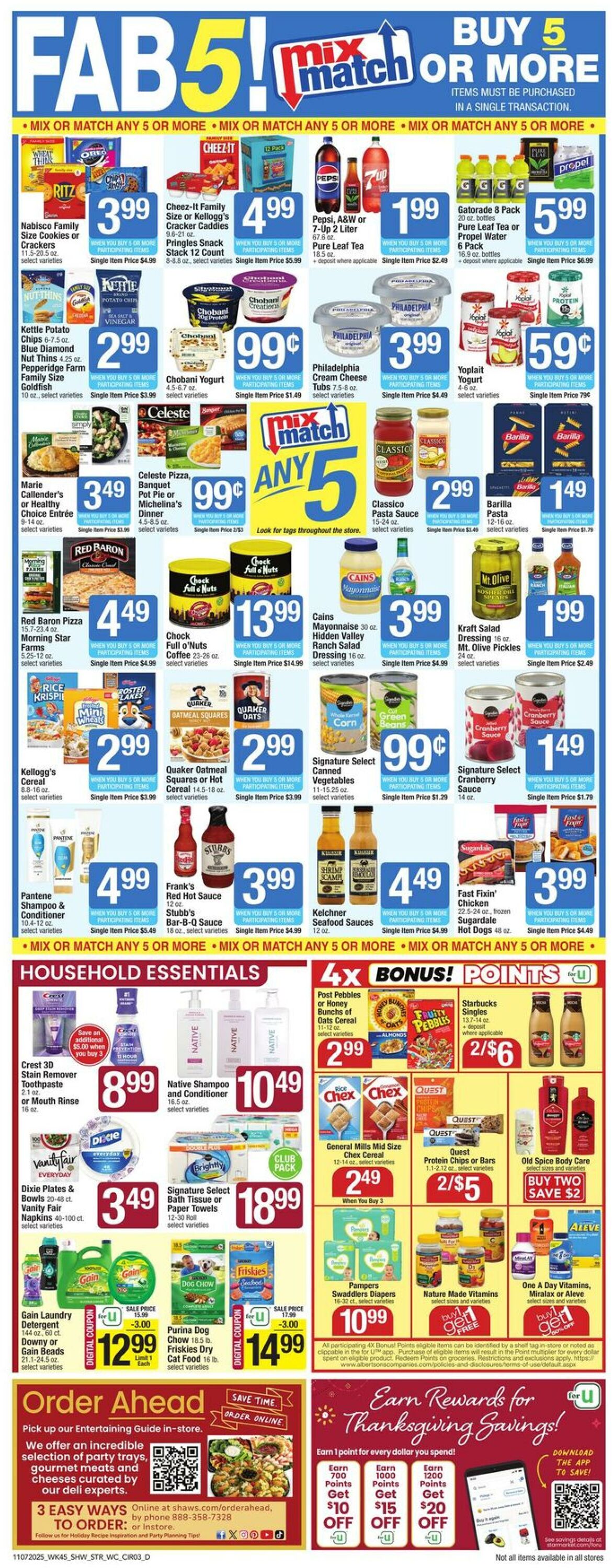 Weekly ad Star Markets 11/07/2025 - 11/13/2025