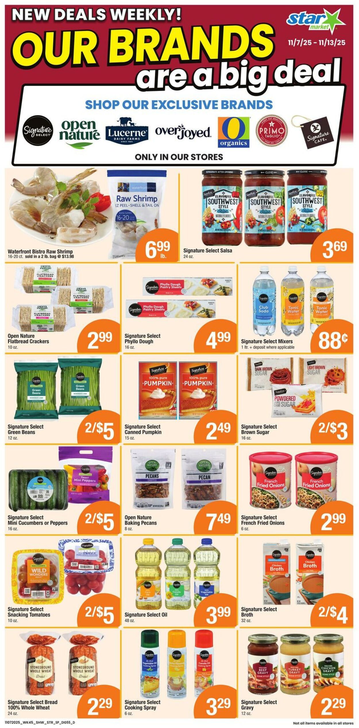 Weekly ad Star Markets 11/07/2025 - 11/13/2025