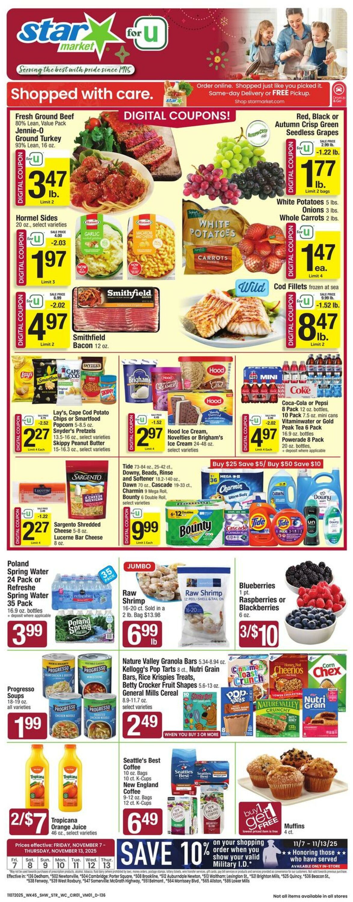 Weekly ad Star Markets 11/07/2025 - 11/13/2025