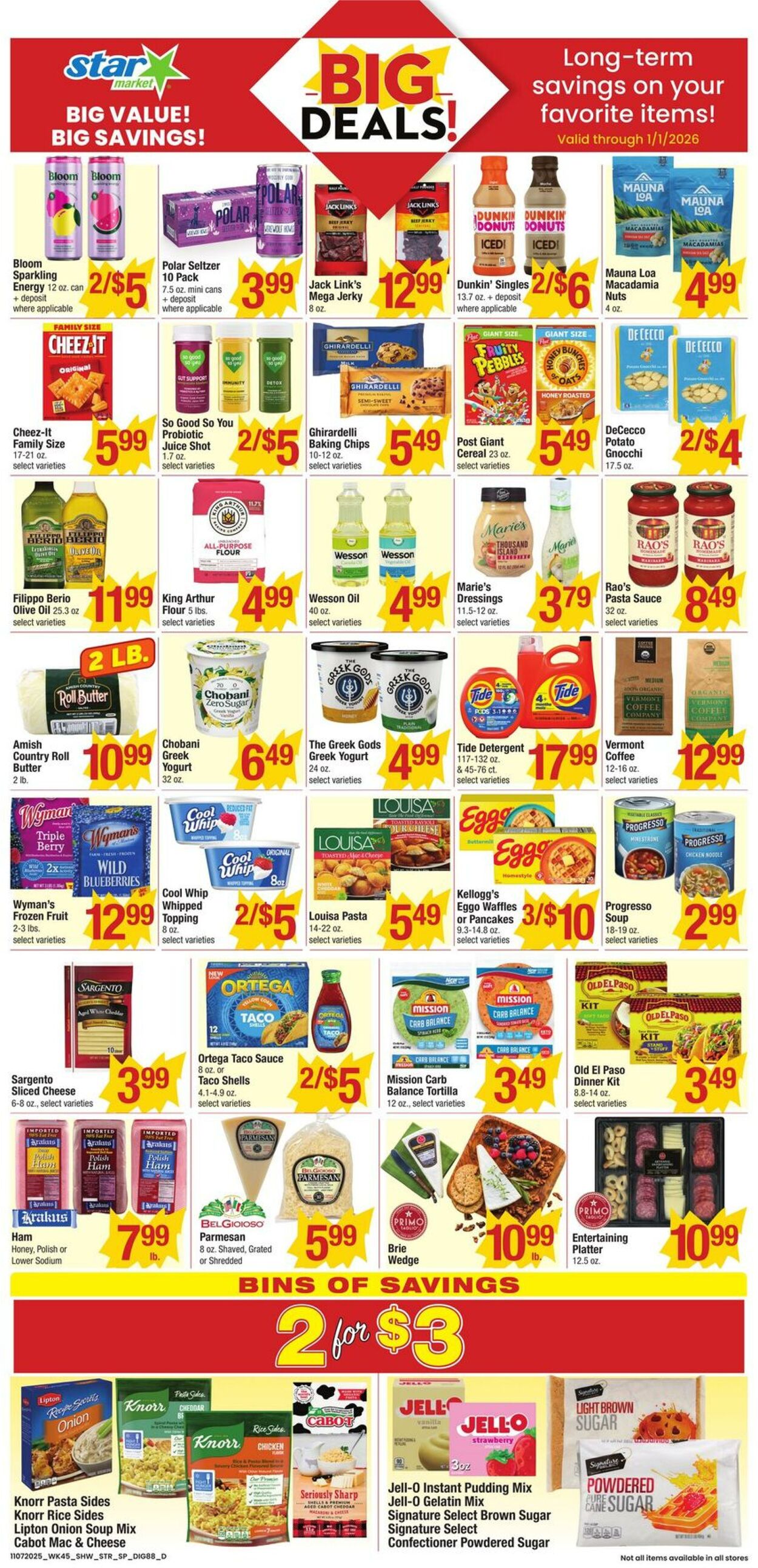 Weekly ad Star Markets 11/07/2025 - 11/13/2025
