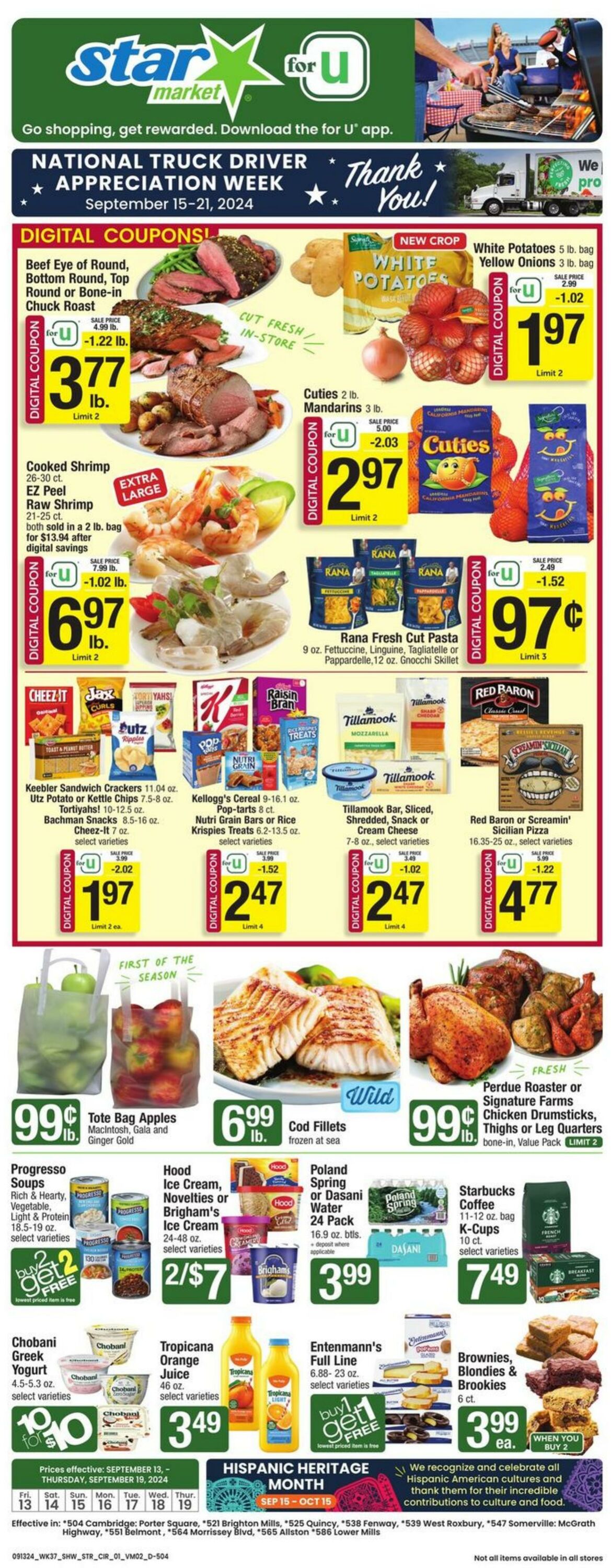 Weekly ad Star Markets 09/13/2024 - 09/19/2024