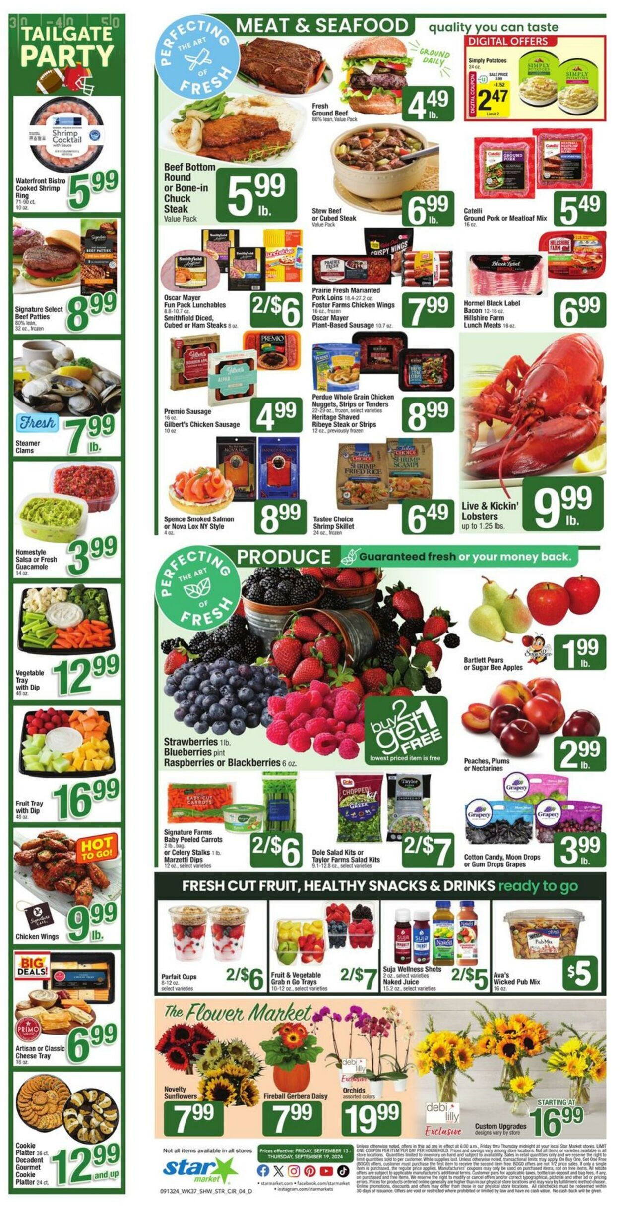 Weekly ad Star Markets 09/13/2024 - 09/19/2024