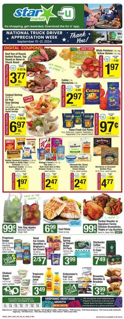 Weekly ad Star Markets 10/18/2024 - 10/24/2024