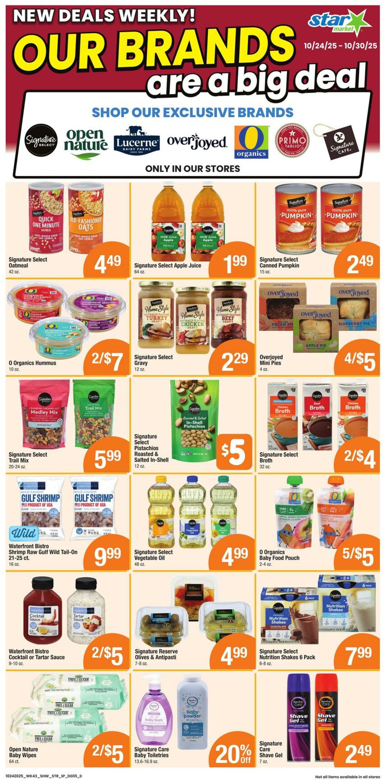 Weekly ad Star Markets 10/24/2025 - 10/30/2025