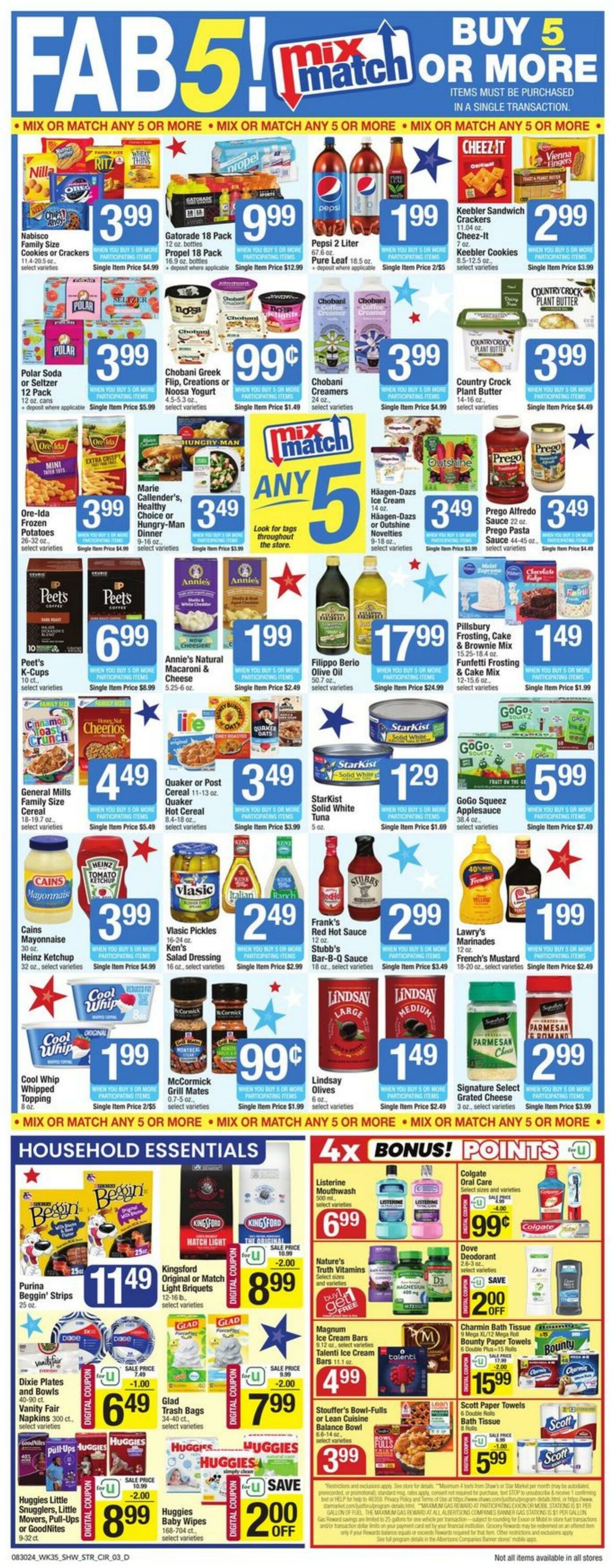 Weekly ad Star Markets 08/30/2024 - 09/05/2024