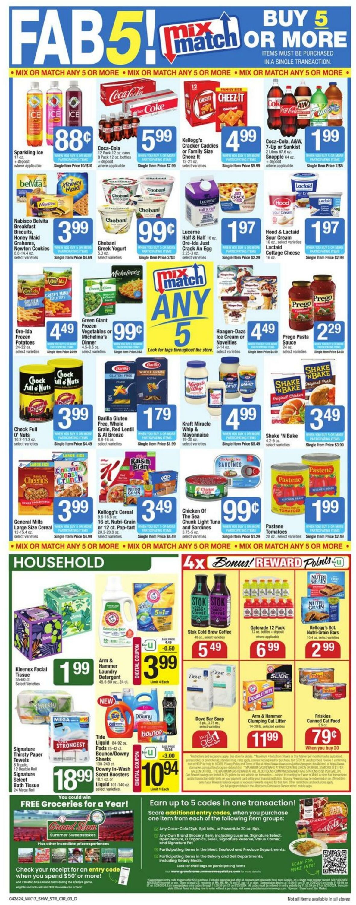 Weekly ad Star Markets 04/26/2024 - 05/02/2024