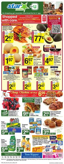 Weekly ad Star Markets 01/01/2024 - 12/31/2024