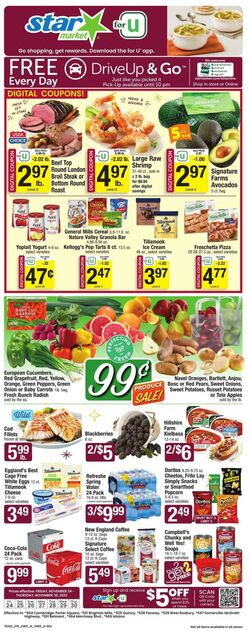 Weekly ad Star Markets 10/20/2023 - 01/04/2024