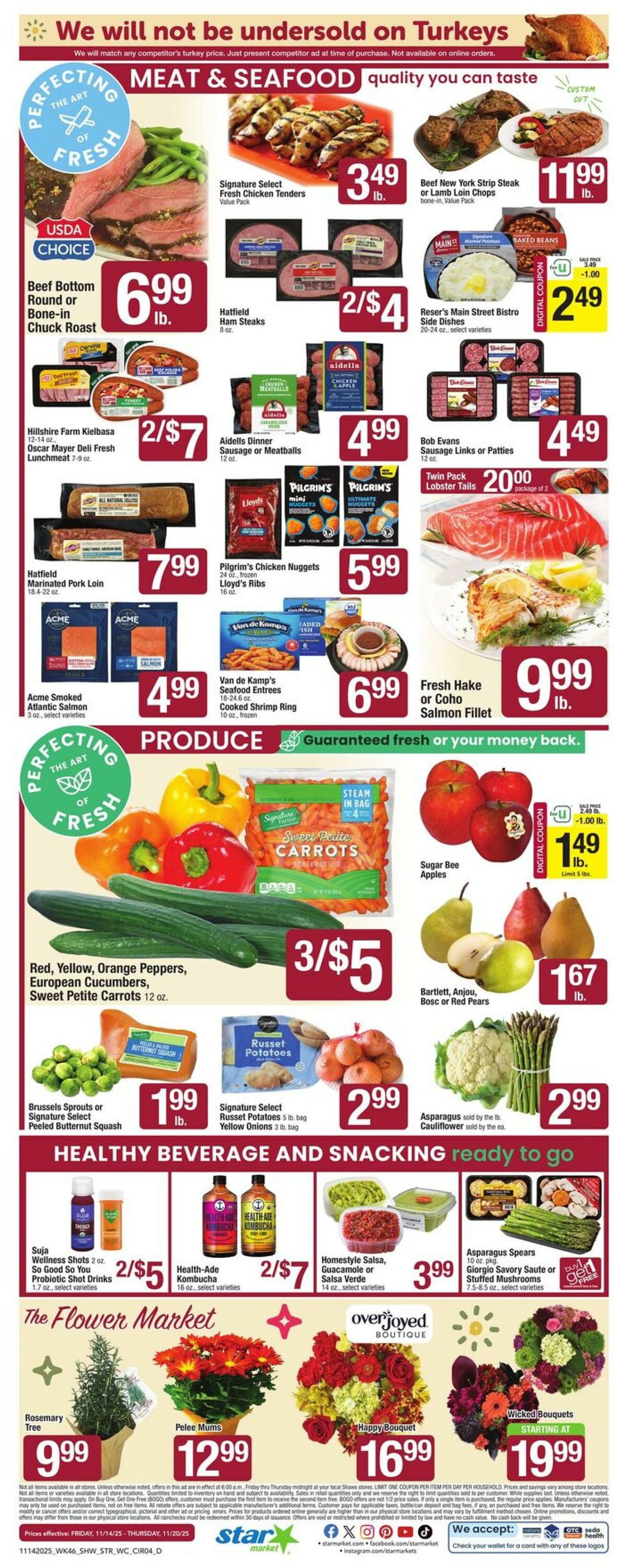 Weekly ad Star Markets 11/14/2025 - 11/20/2025