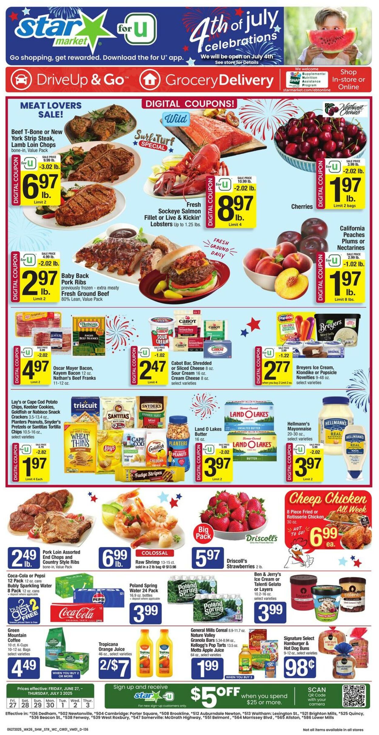 Weekly ad Star Markets 06/27/2025 - 07/03/2025