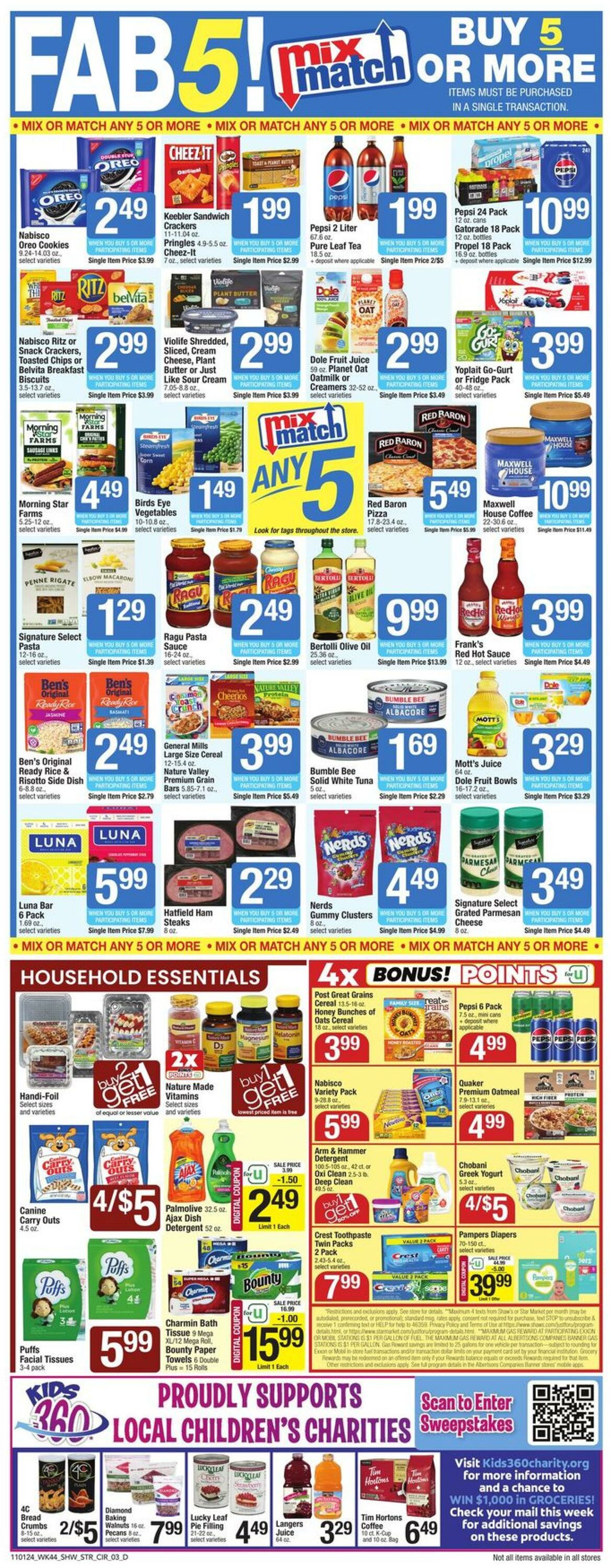 Weekly ad Star Markets 11/01/2024 - 11/07/2024