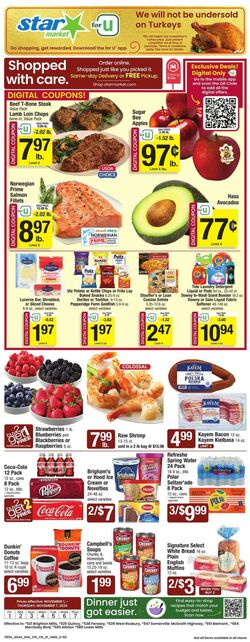 Weekly ad Star Markets 10/11/2024 - 10/17/2024