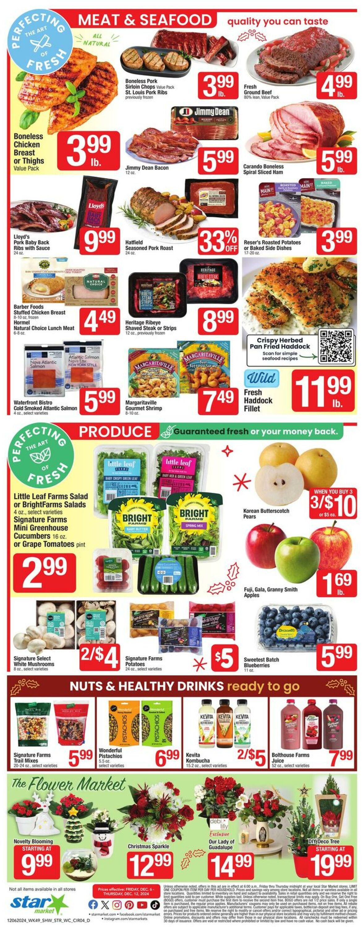 Weekly ad Star Markets 12/06/2024 - 12/12/2024