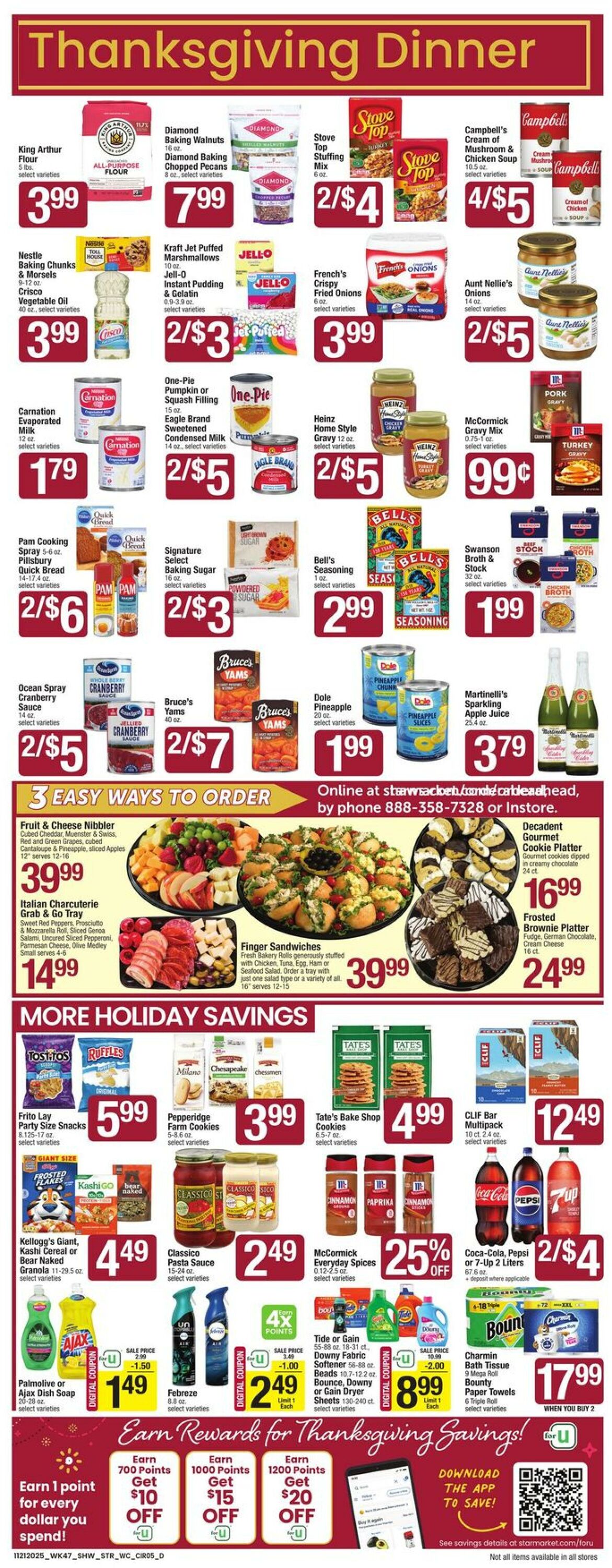 Weekly ad Star Markets 11/21/2025 - 11/27/2025