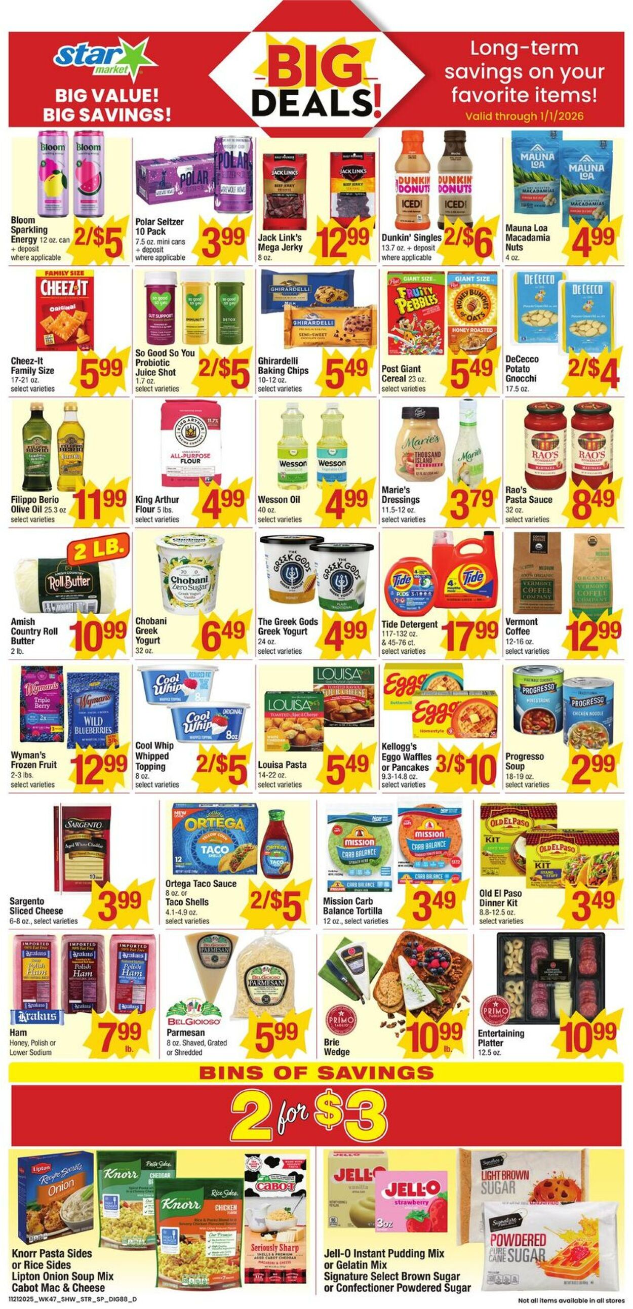 Weekly ad Star Markets 11/21/2025 - 11/27/2025