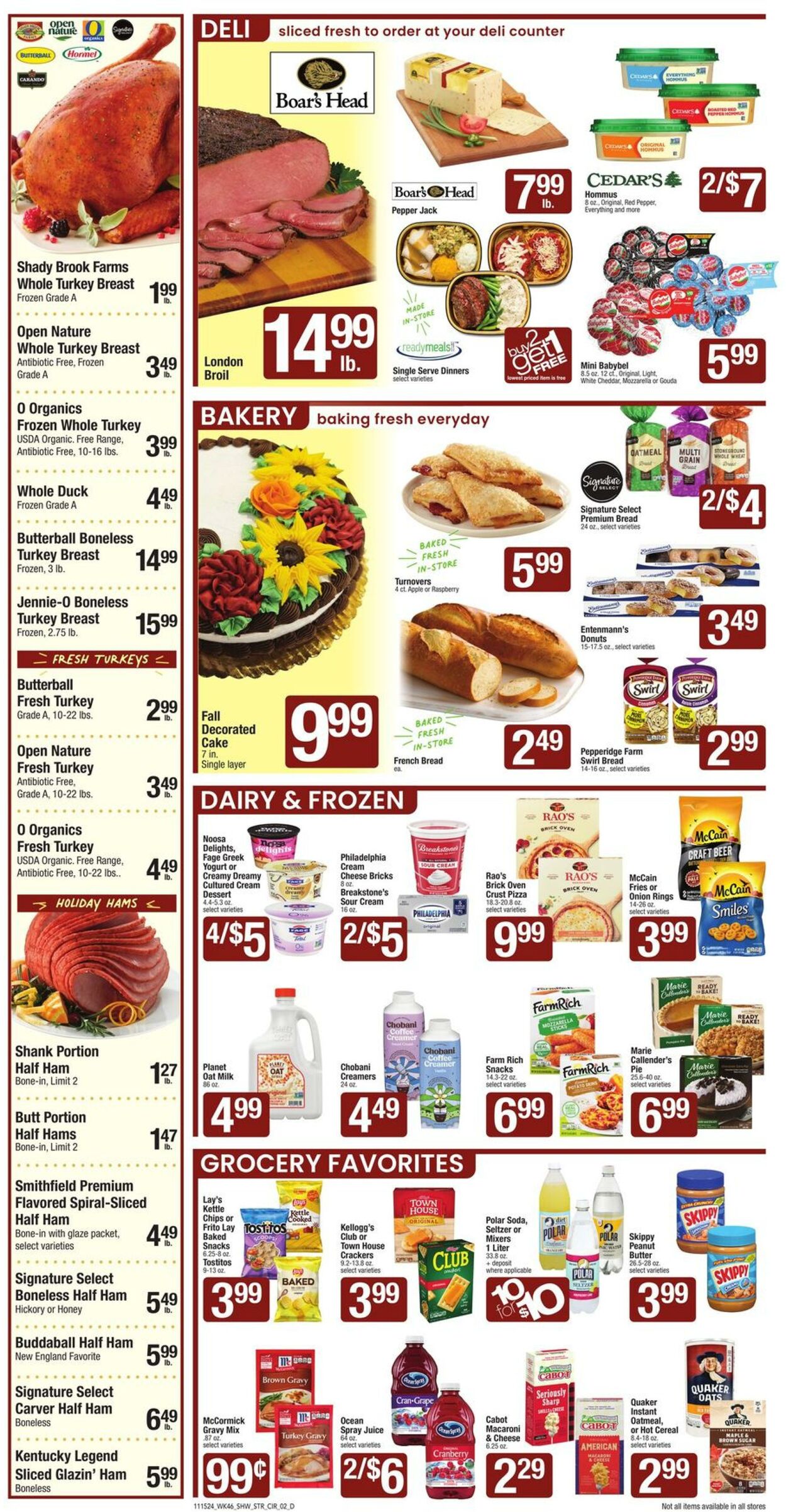 Weekly ad Star Markets 11/15/2024 - 11/21/2024