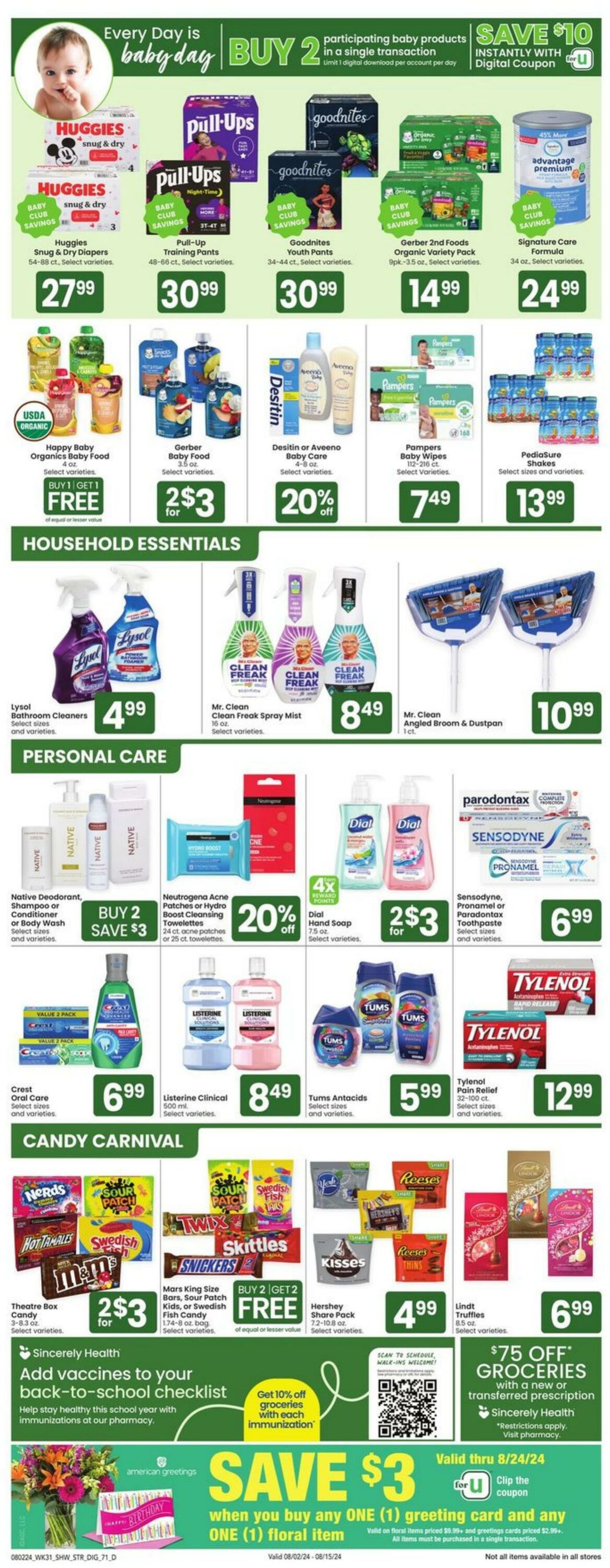 Weekly ad Star Markets 08/02/2024 - 08/08/2024