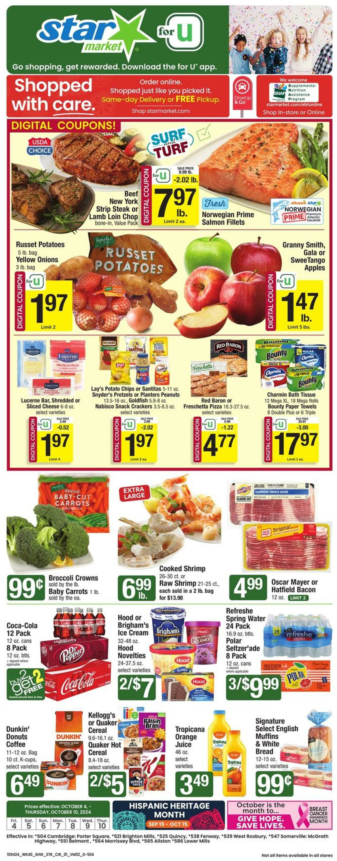 Weekly ad Star Markets 10/04/2024 - 10/10/2024