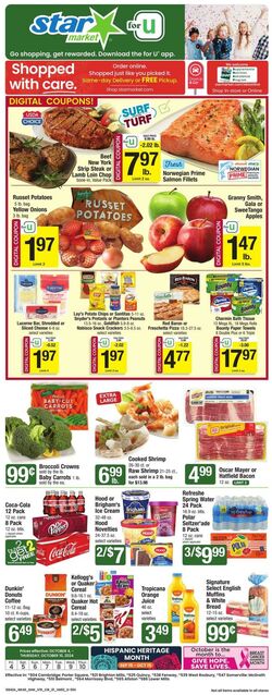 Weekly ad Star Markets 10/25/2024 - 10/31/2024