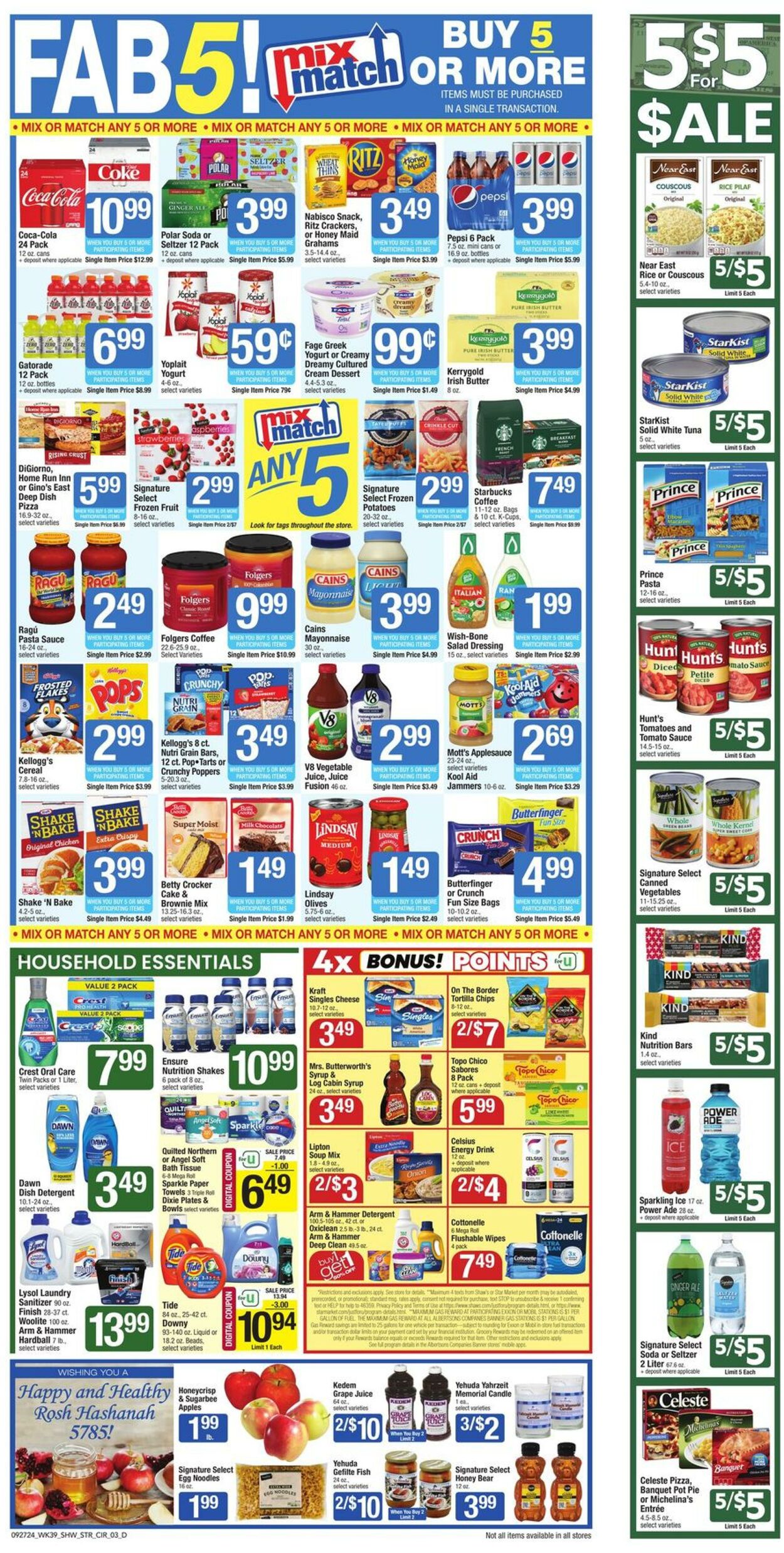 Weekly ad Star Markets 09/27/2024 - 10/03/2024