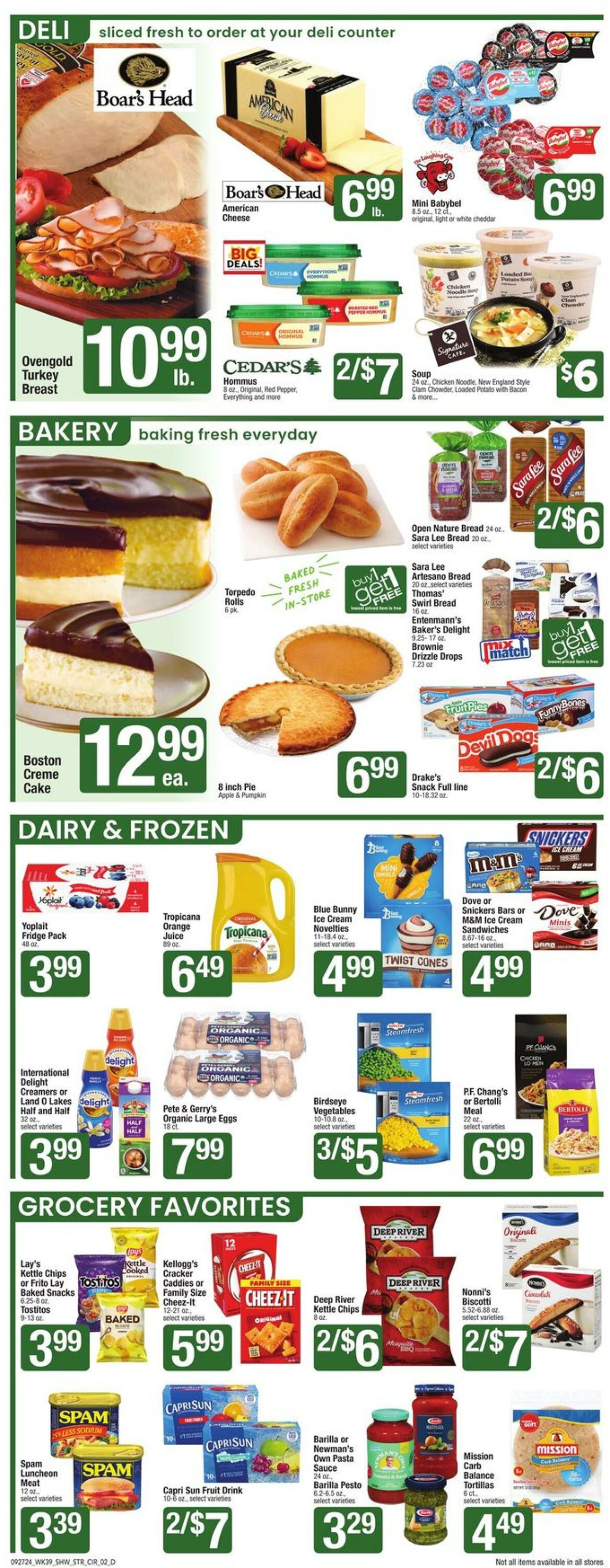 Weekly ad Star Markets 09/27/2024 - 10/03/2024