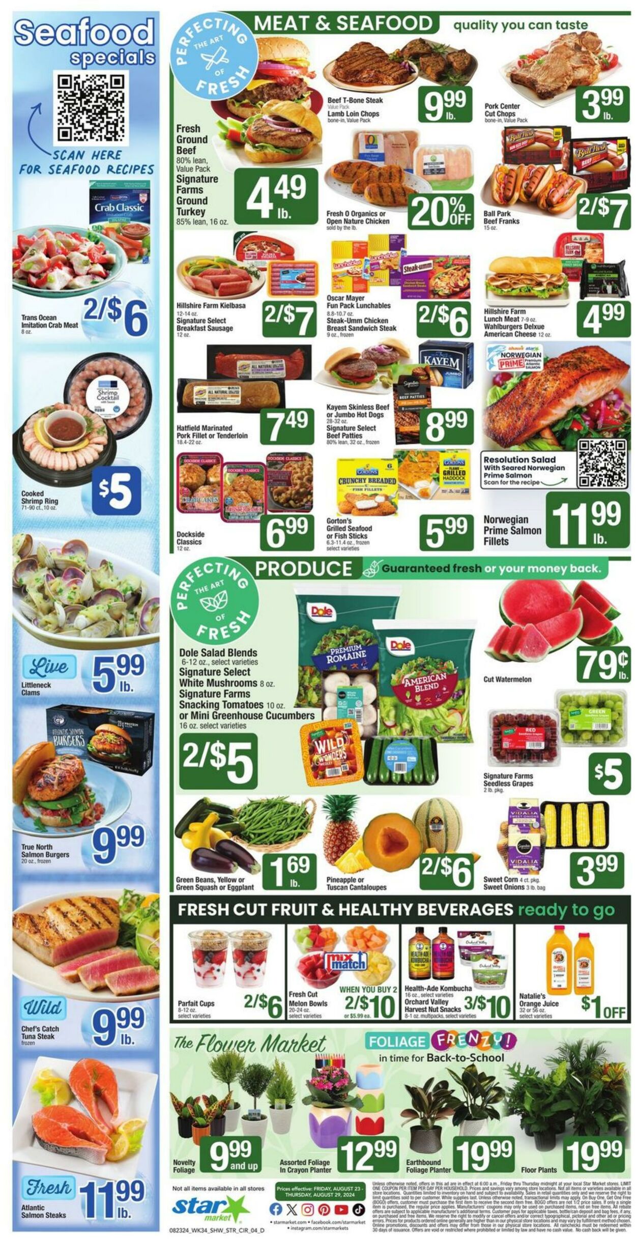 Weekly ad Star Markets 08/23/2024 - 08/29/2024