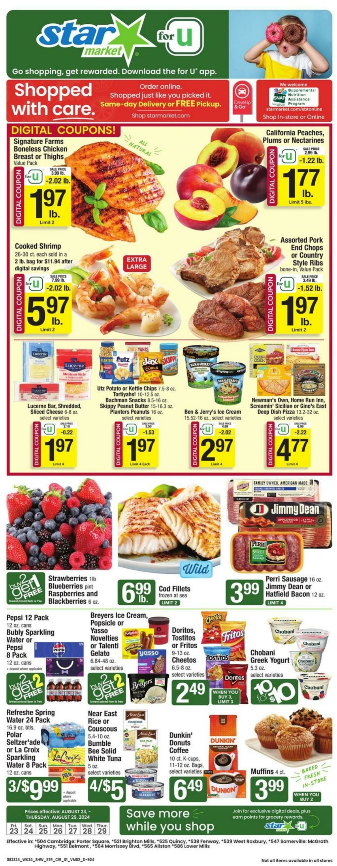 Weekly ad Star Markets 08/23/2024 - 08/29/2024