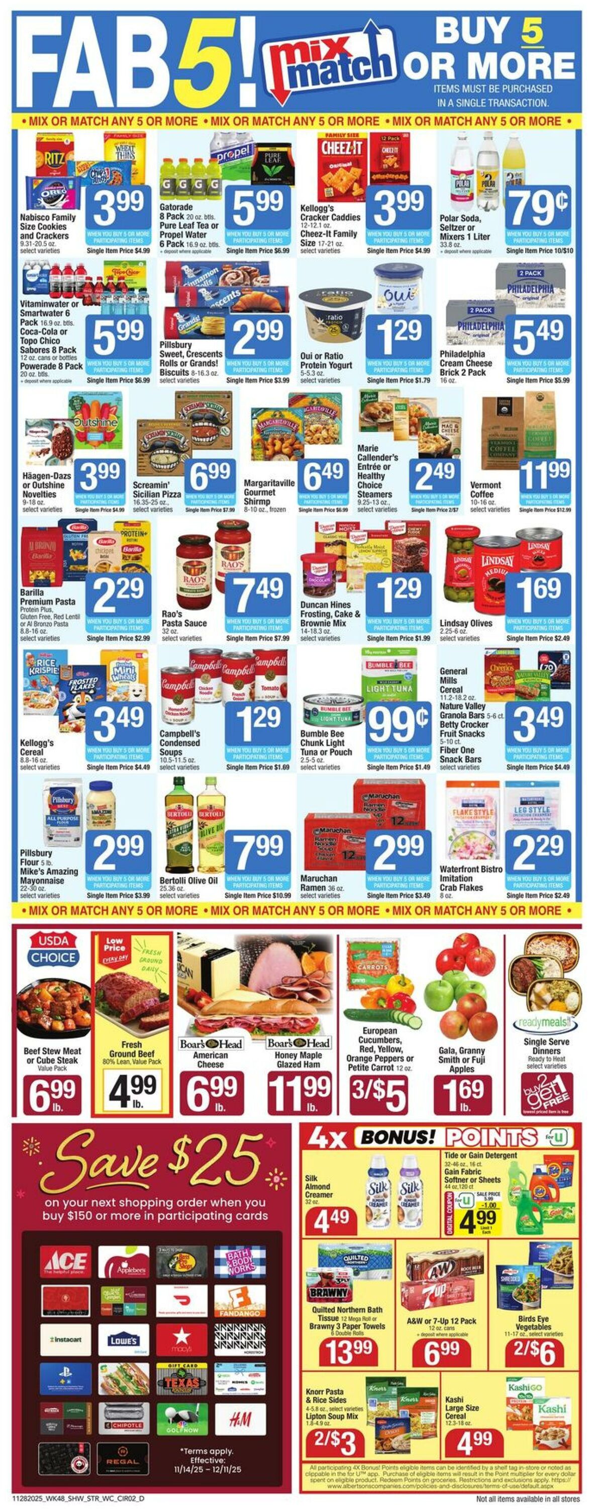 Weekly ad Star Markets 11/28/2025 - 12/04/2025