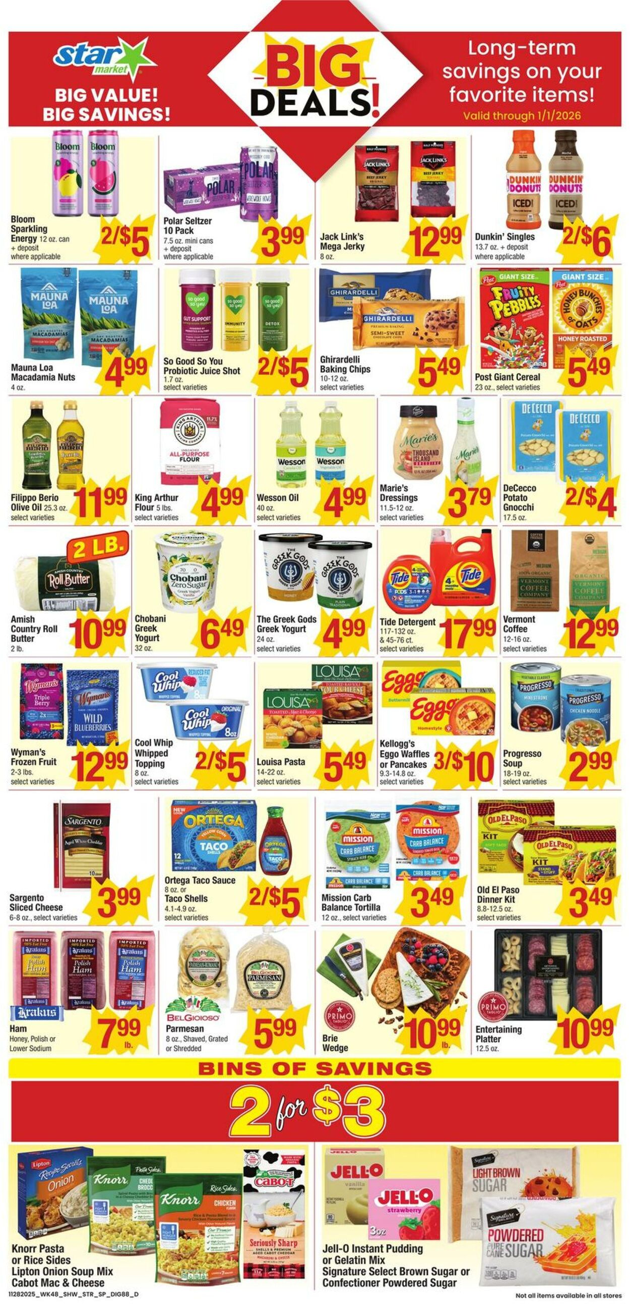Weekly ad Star Markets 11/28/2025 - 12/04/2025