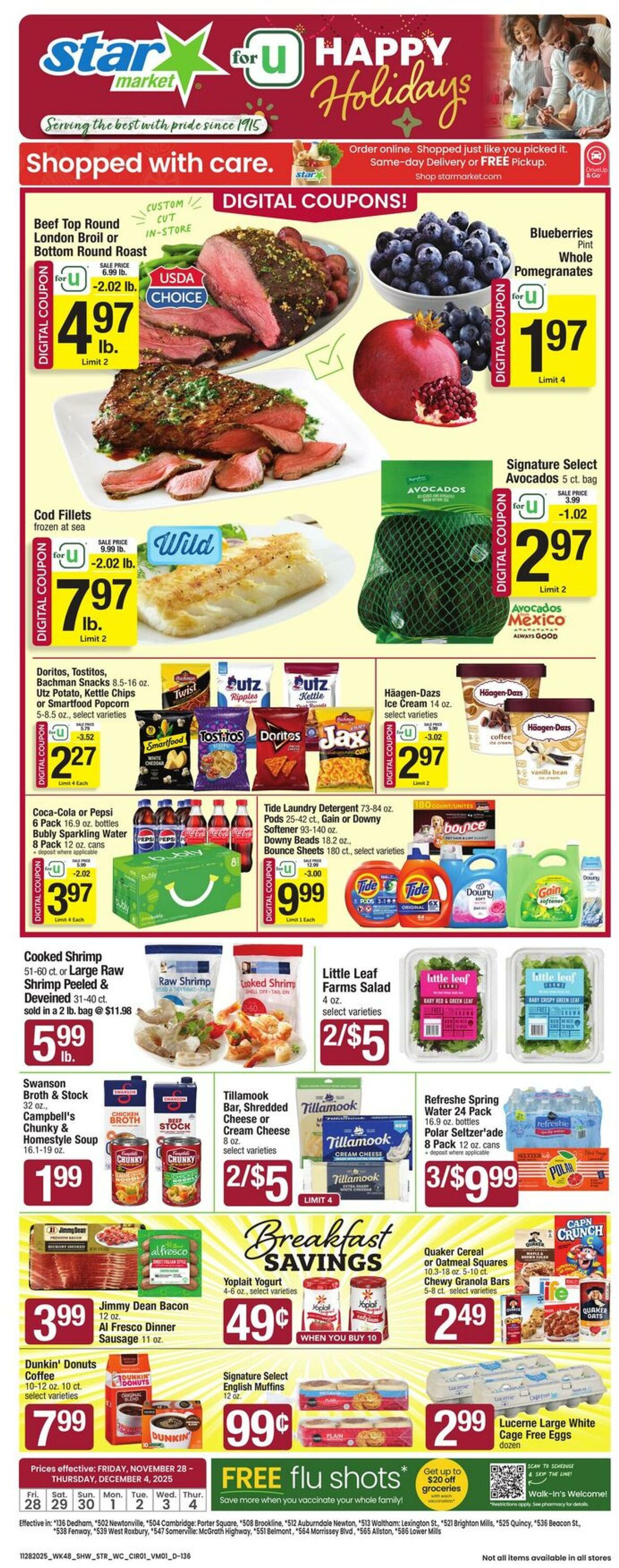 Weekly ad Star Markets 11/28/2025 - 12/04/2025