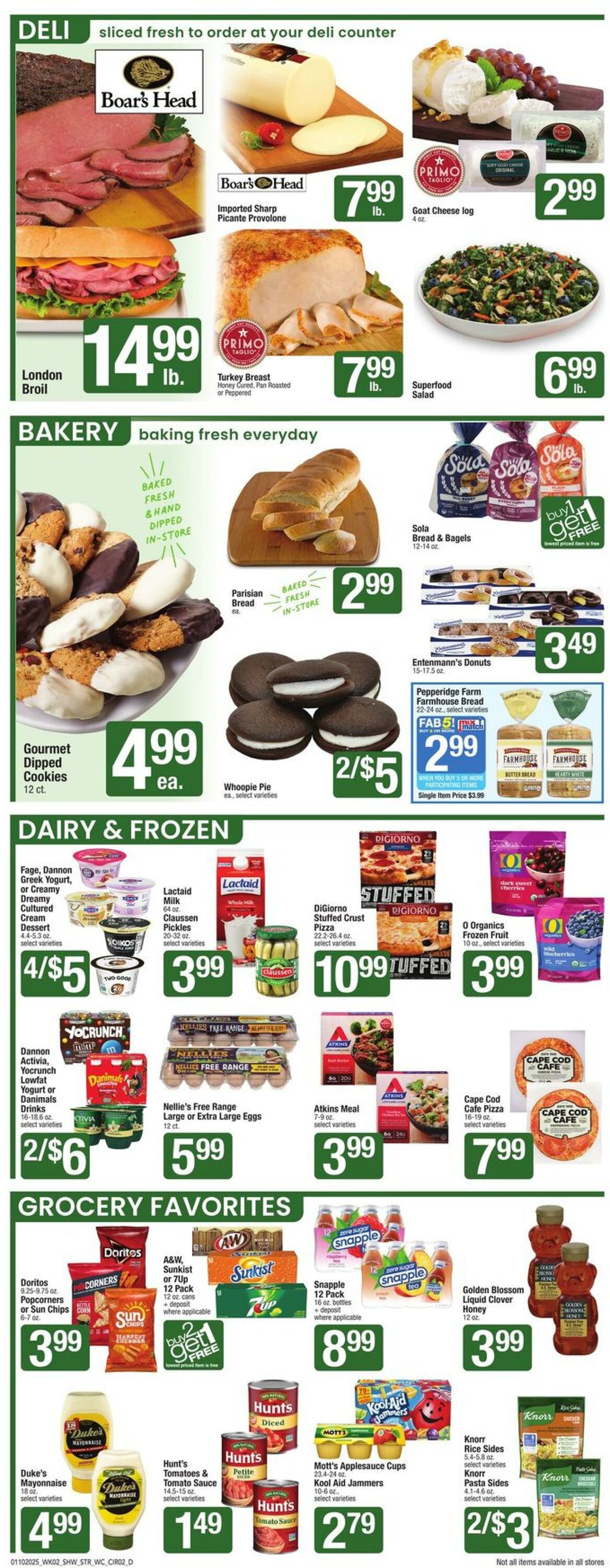 Weekly ad Star Markets 01/10/2025 - 01/16/2025