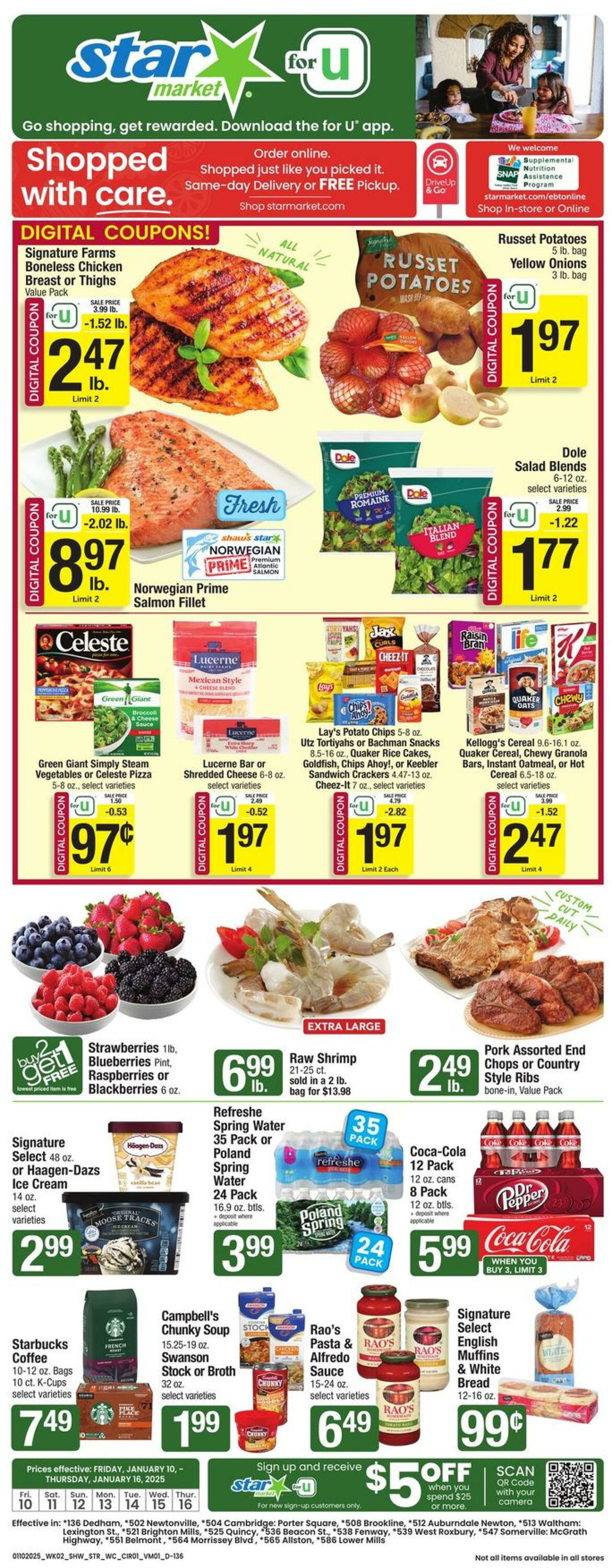 Weekly ad Star Markets 01/10/2025 - 01/16/2025