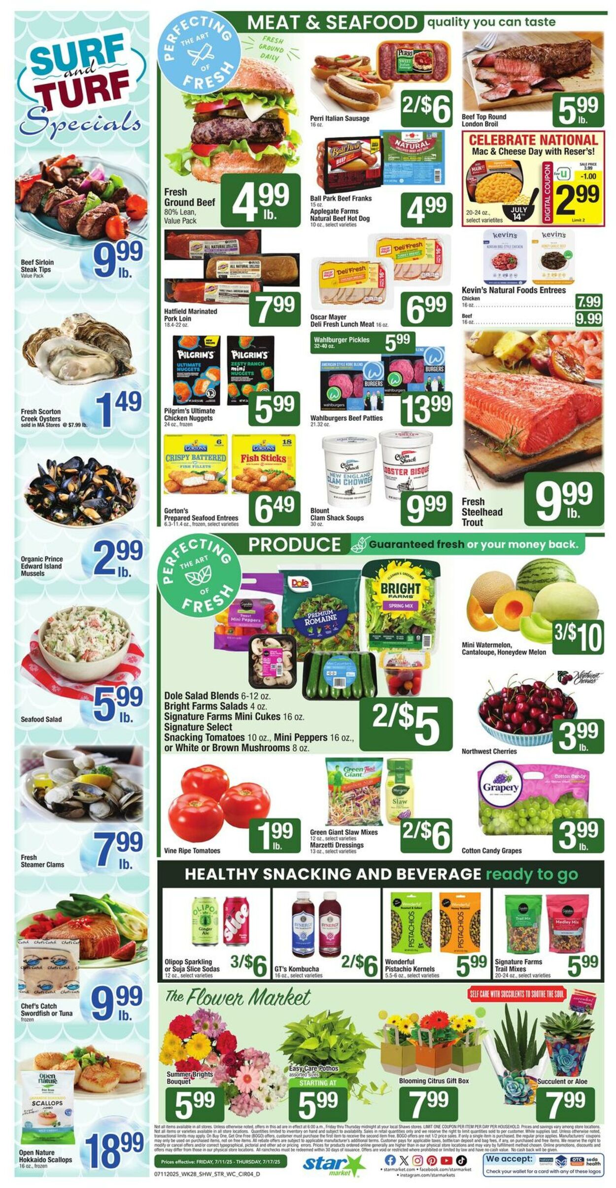 Weekly ad Star Markets 07/11/2025 - 07/17/2025