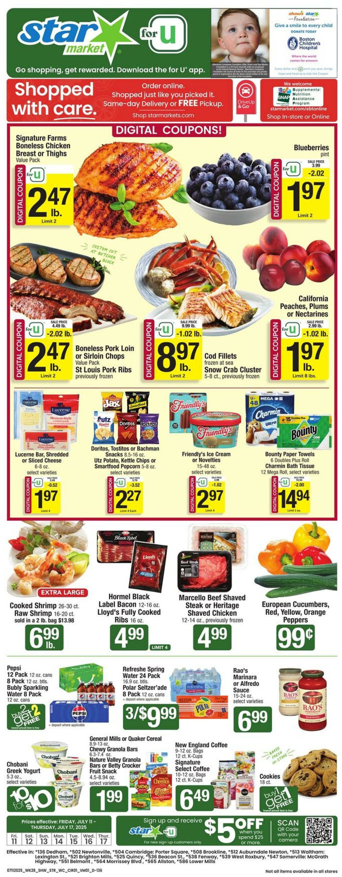 Weekly ad Star Markets 07/11/2025 - 07/17/2025