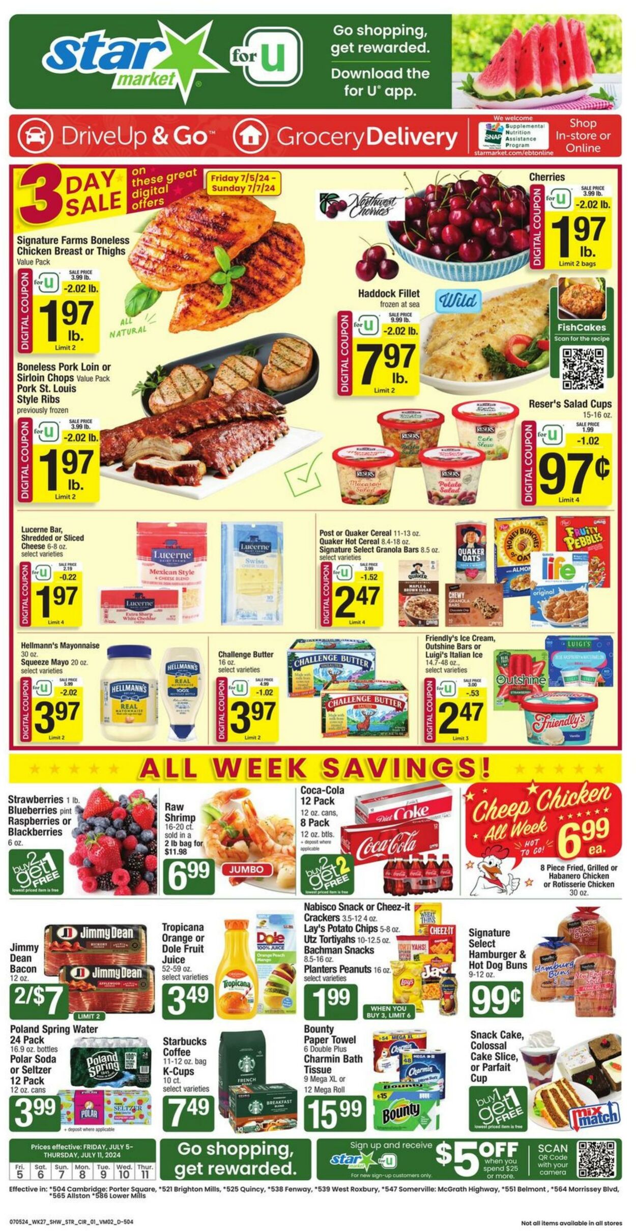 Weekly ad Star Markets 07/05/2024 - 07/11/2024