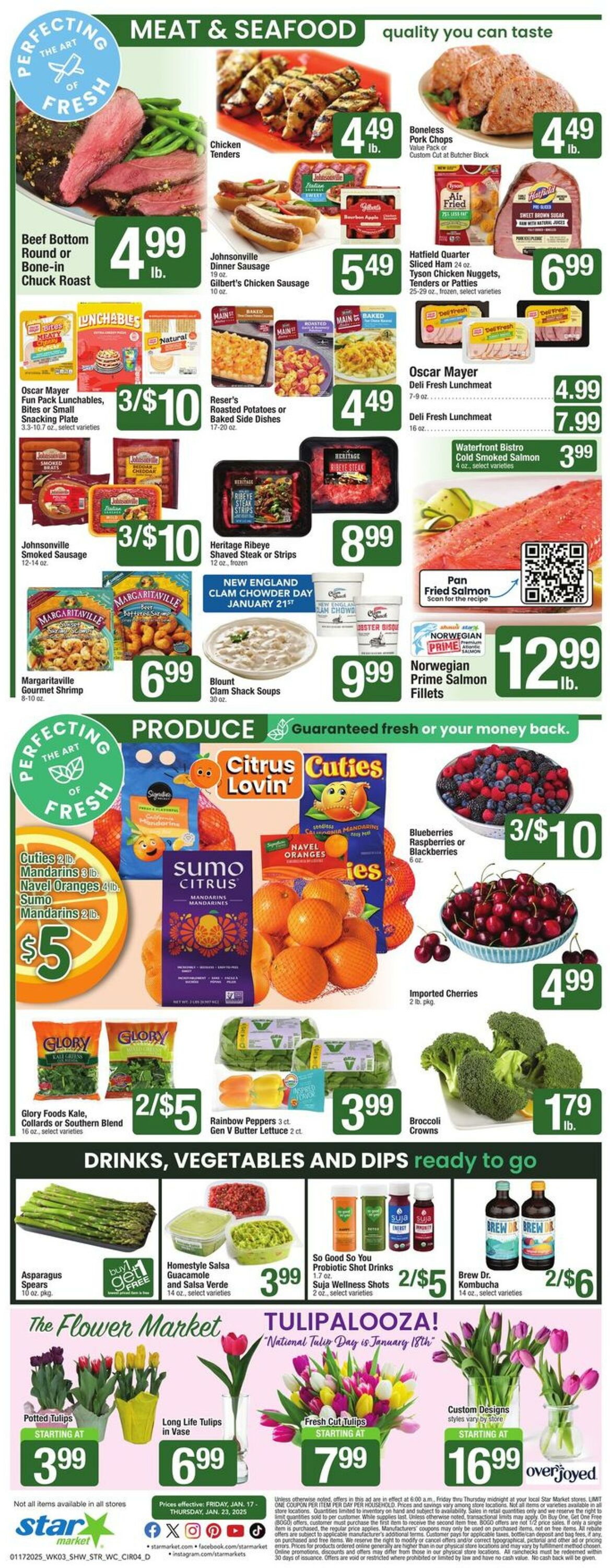 Weekly ad Star Markets 01/17/2025 - 01/23/2025