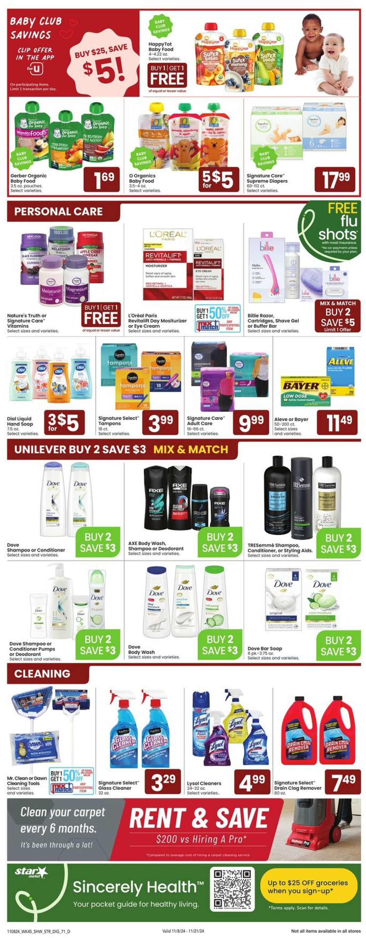 Weekly ad Star Markets 11/08/2024 - 11/14/2024