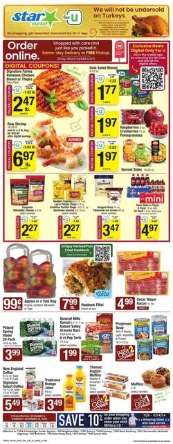 Weekly ad Star Markets 11/08/2024 - 11/14/2024