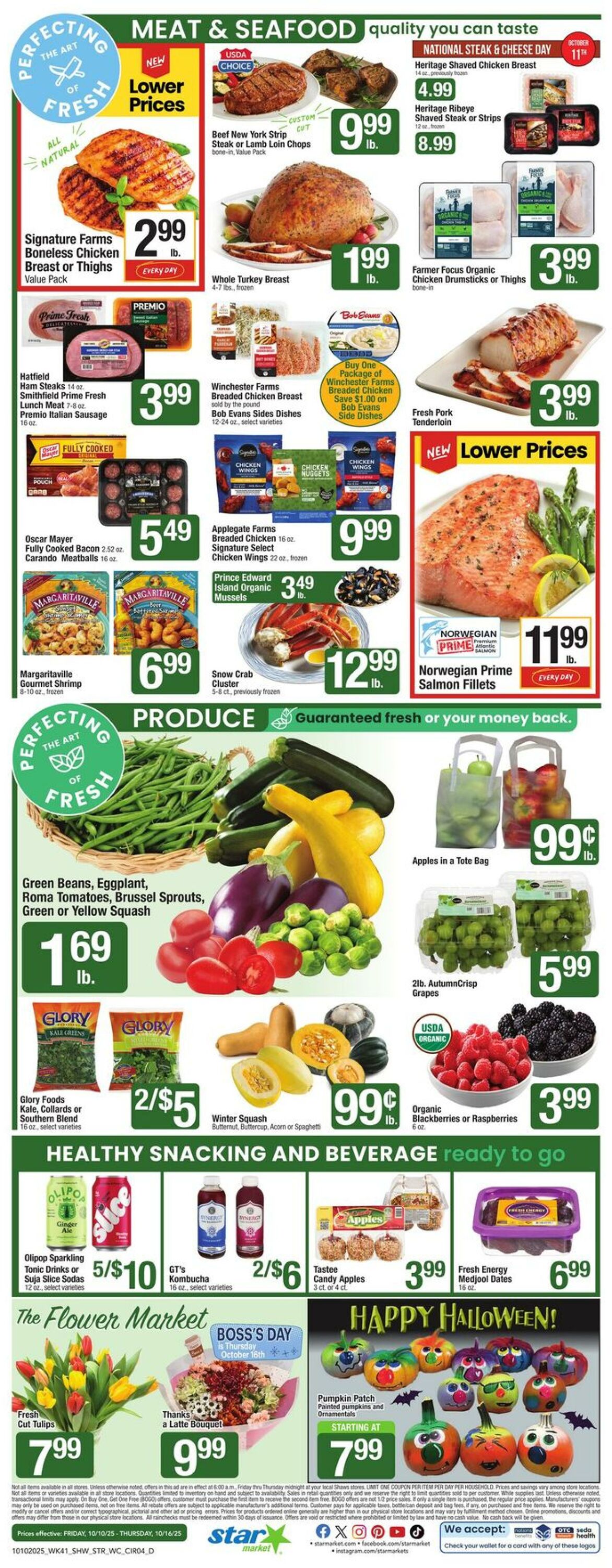 Weekly ad Star Markets 10/10/2025 - 10/16/2025