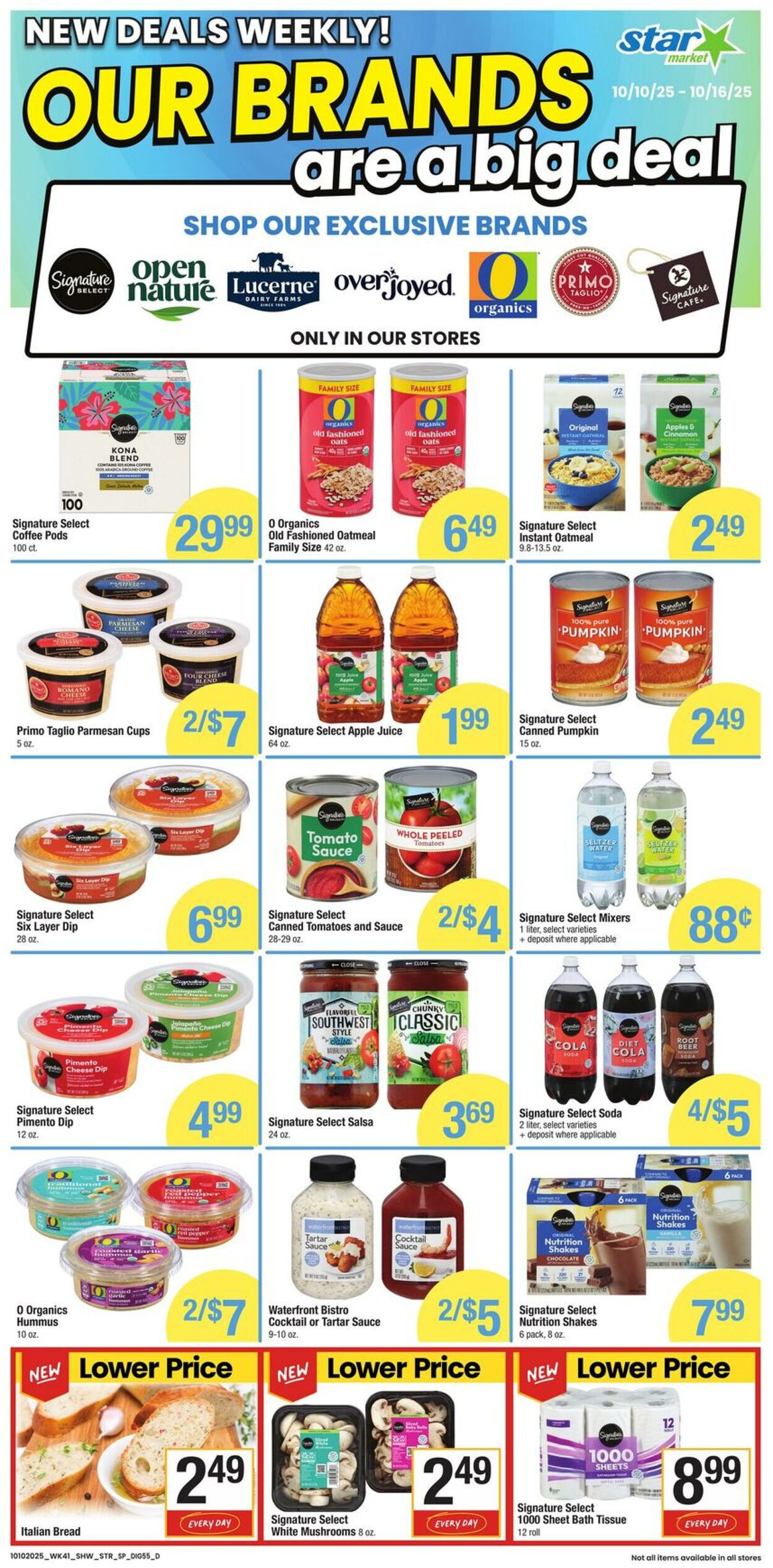 Weekly ad Star Markets 10/10/2025 - 10/16/2025