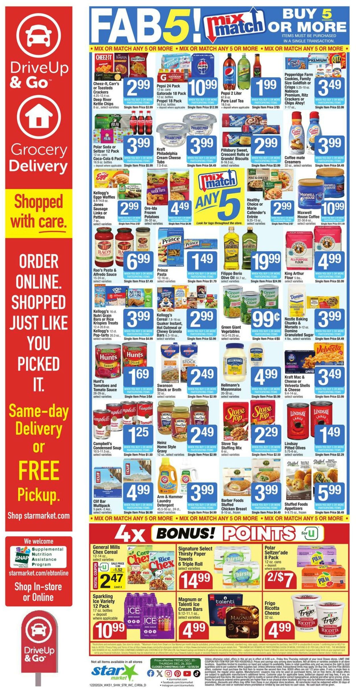 Weekly ad Star Markets 12/20/2024 - 12/26/2024