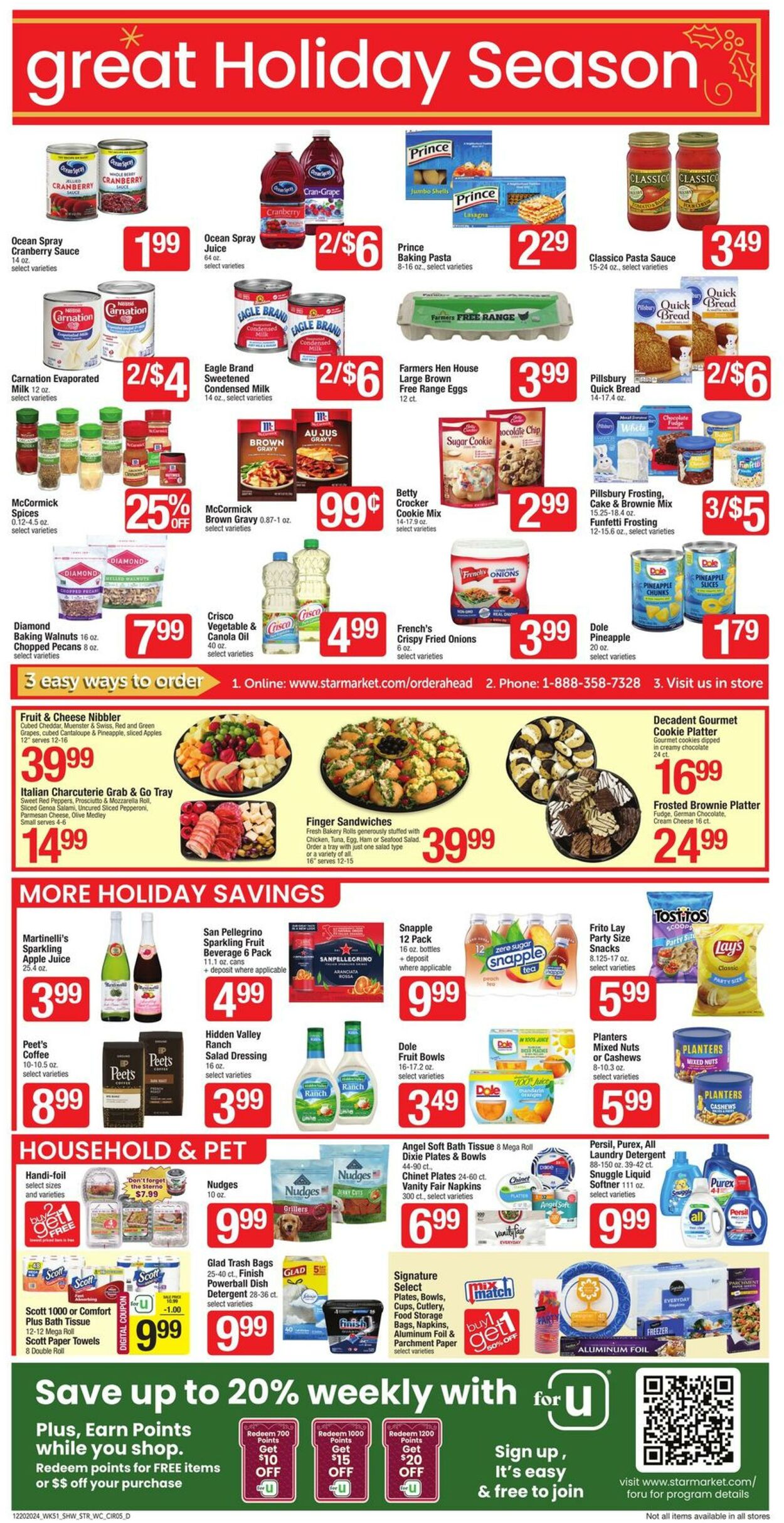 Weekly ad Star Markets 12/20/2024 - 12/26/2024