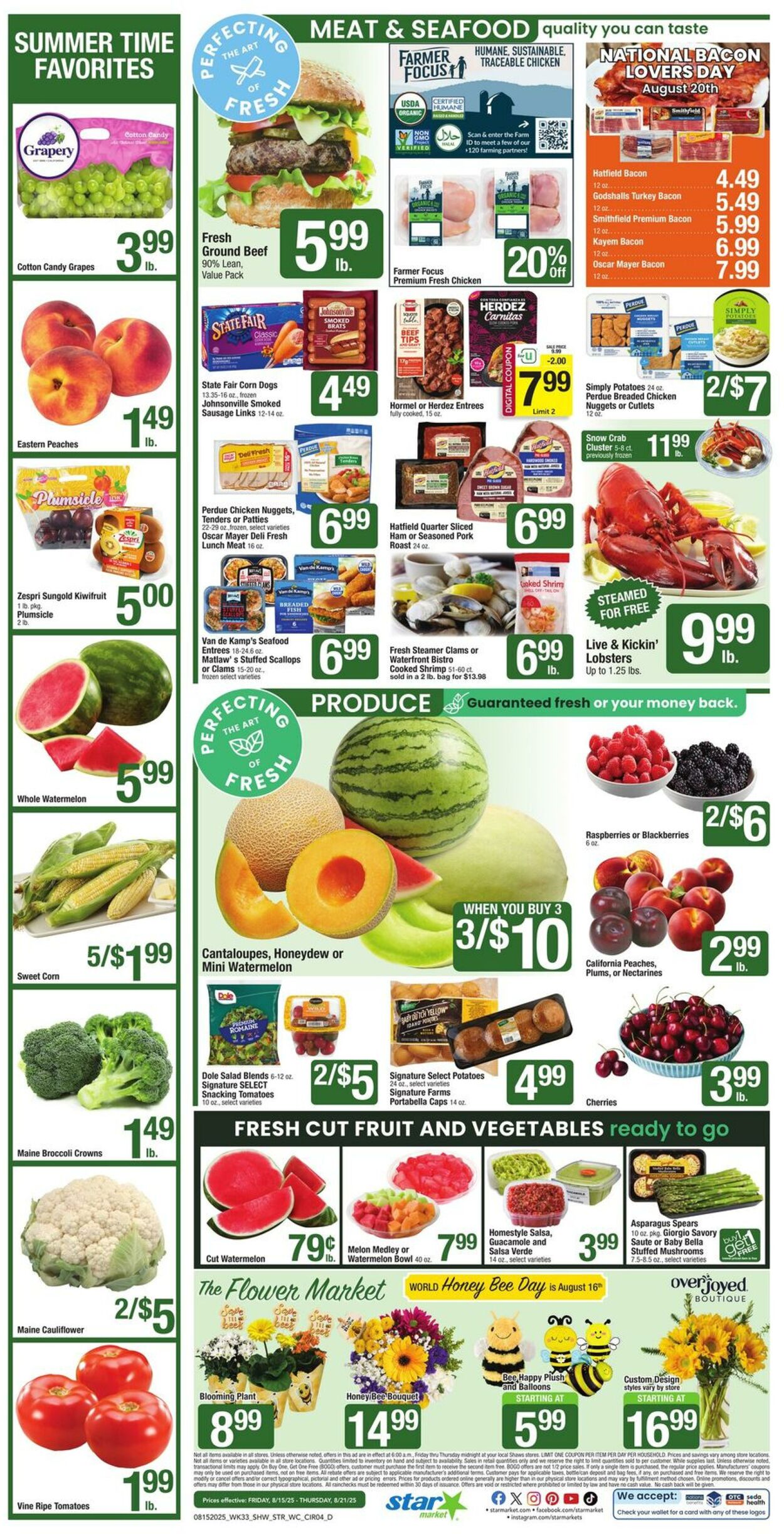 Weekly ad Star Markets 08/15/2025 - 08/21/2025