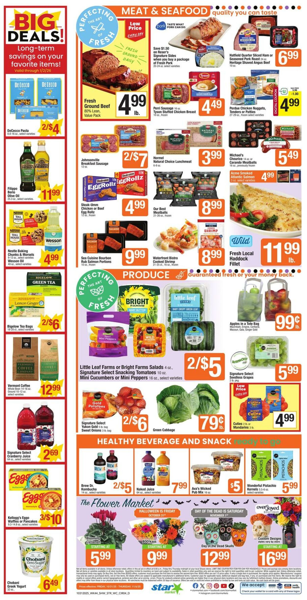 Weekly ad Star Markets 10/31/2025 - 11/06/2025