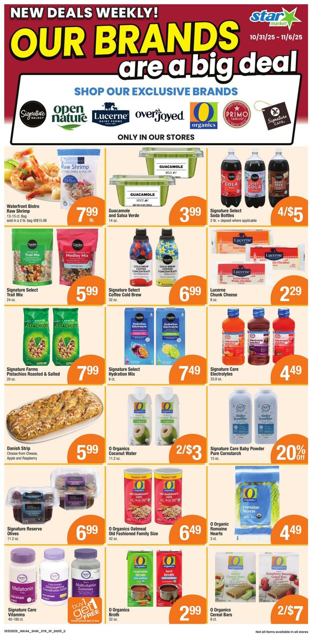 Weekly ad Star Markets 10/31/2025 - 11/06/2025