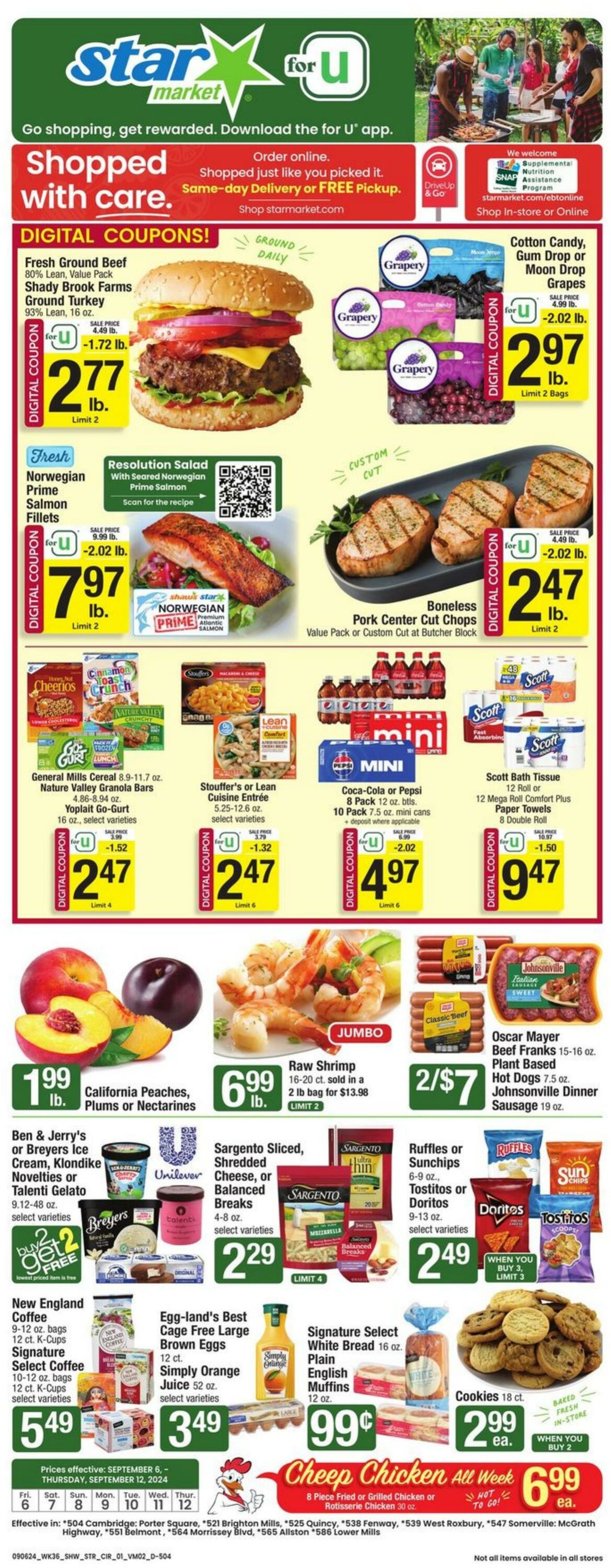 Weekly ad Star Markets 09/06/2024 - 09/12/2024