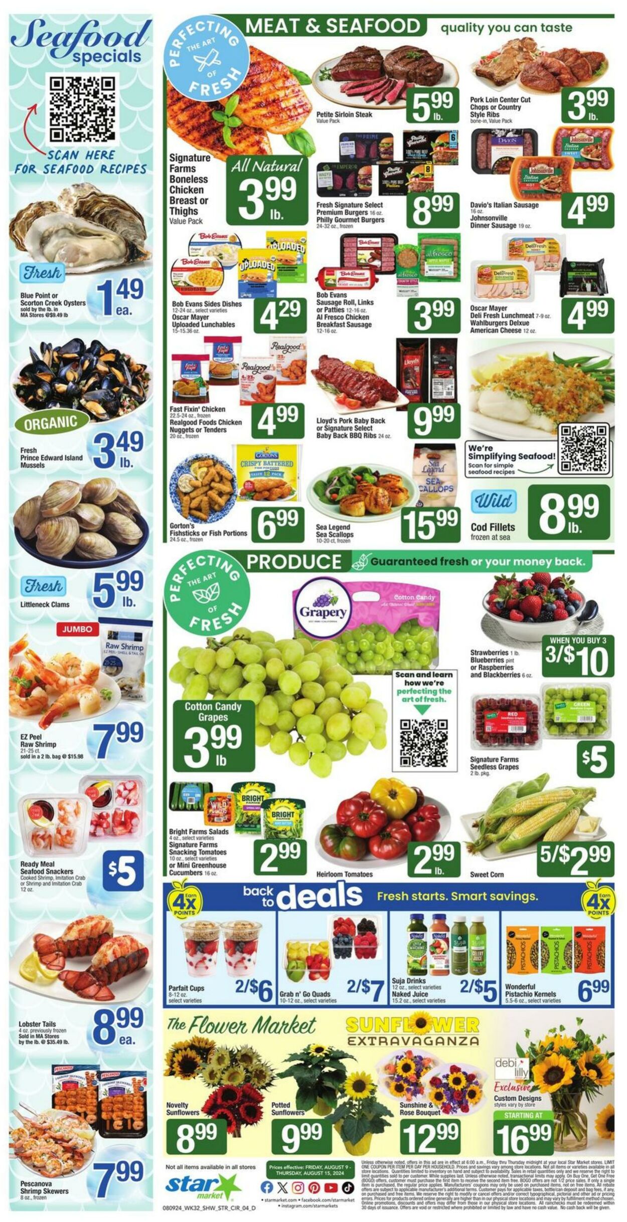 Weekly ad Star Markets 08/09/2024 - 08/15/2024