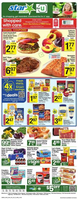 Weekly ad Star Markets 08/09/2024 - 08/15/2024